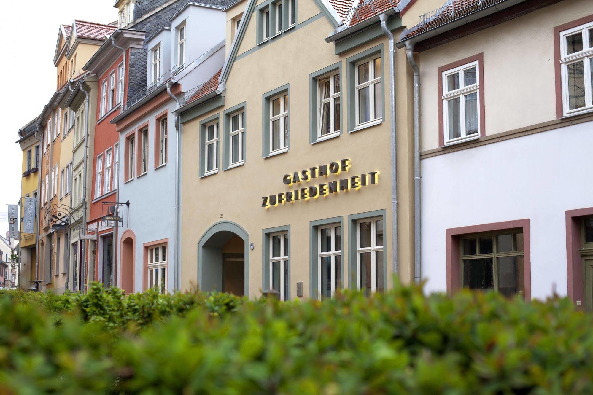 Hotel Gasthof Zufriedenheit Naumburg  Exterior foto